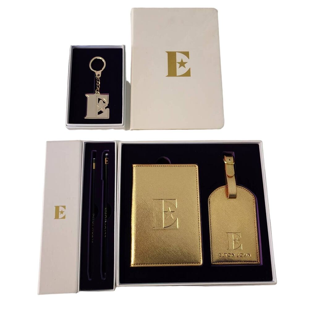 Elton John Farewell Yellow Brick Road Tour VIP Merchandise Brand New in boxes